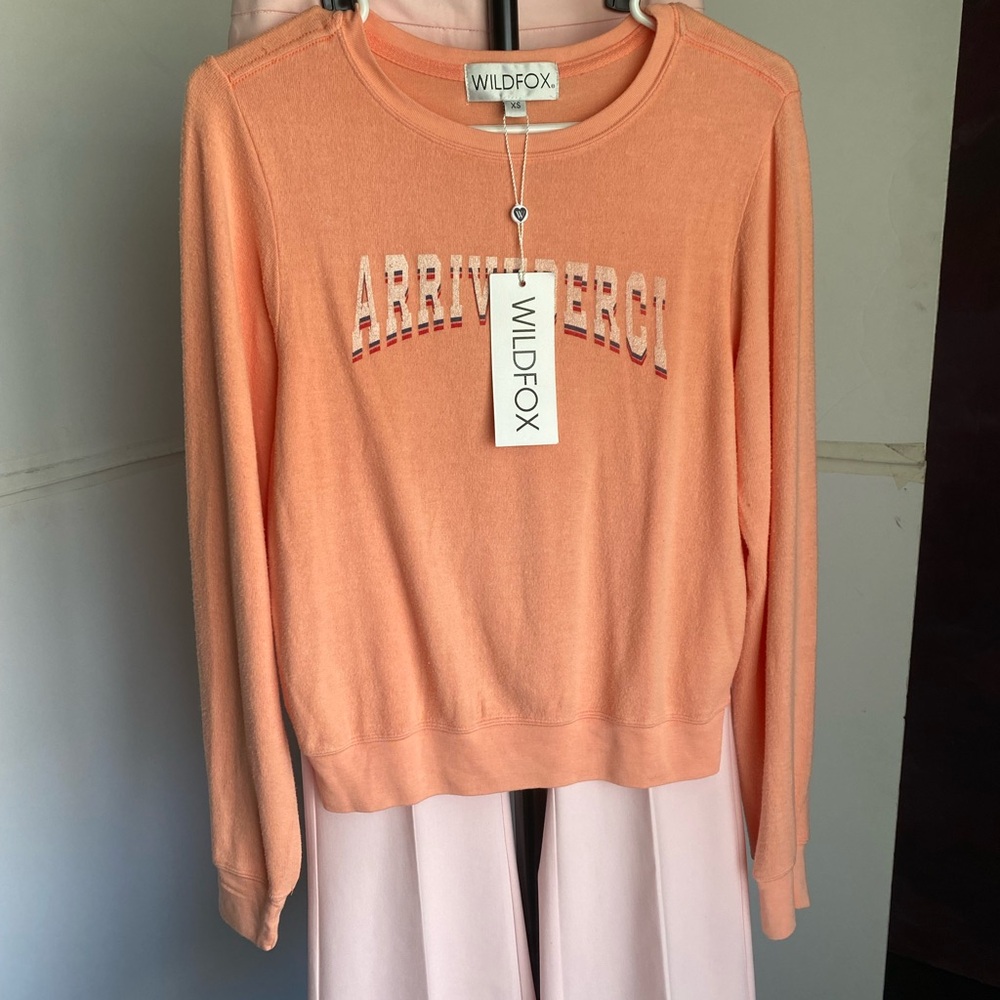 Wildfox Arrivaderci Sweatshirt RARE